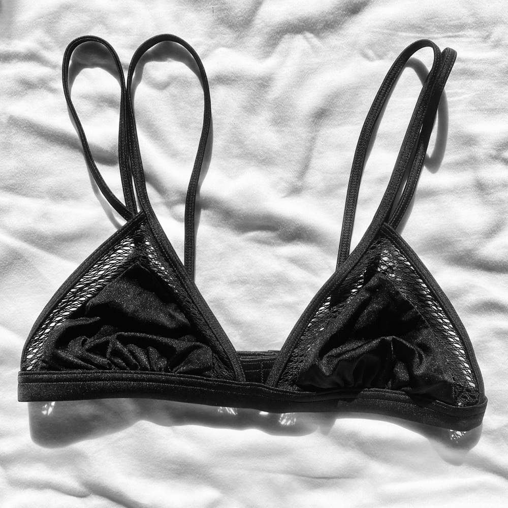 Victoria’s Secret Bikini Top Size Medium Black